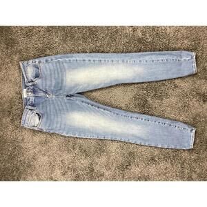 Pistola Arielle High Rise Skinny Ankle Jeans Light Blue Wash Stretch Denim Sz 27